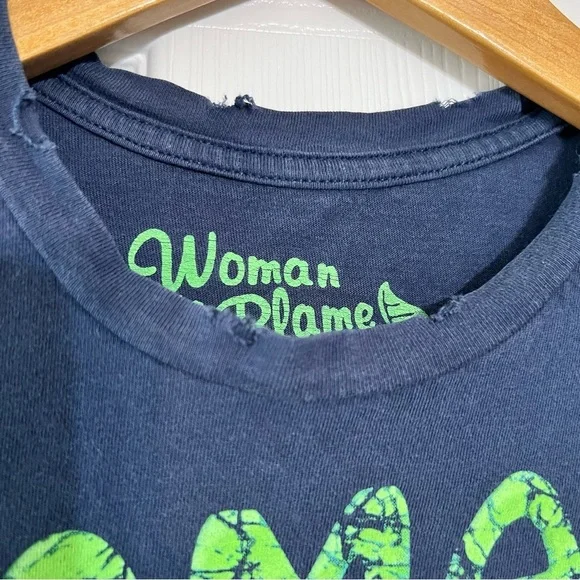 Margaritaville Blue Graphic Fitted Short Sleeve Tee - Picture 4 of 10